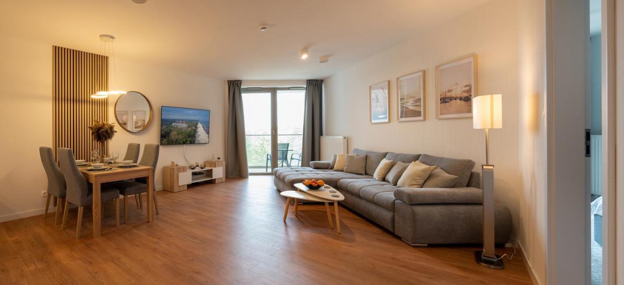 Pinea Sky Premium Apartament Z Widokiem Na Morze Ze Spa I Basenem Przy Plazy Pobierowo Bagian luar foto