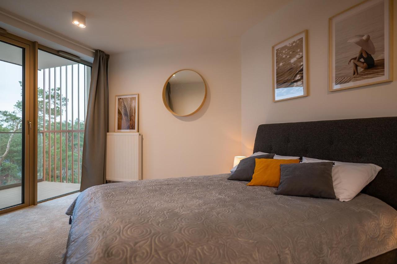 Pinea Sky Premium Apartament Z Widokiem Na Morze Ze Spa I Basenem Przy Plazy Pobierowo Bagian luar foto